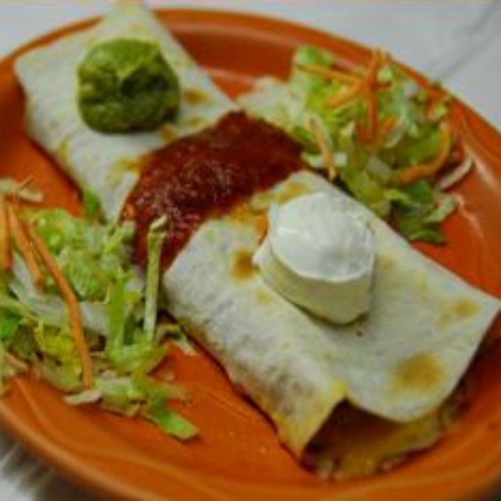 Order Ethel & Lucy Burrito food online from Poco Mexican/American Restaurant, Bar & Comedy Cabaret store, Doylestown on bringmethat.com
