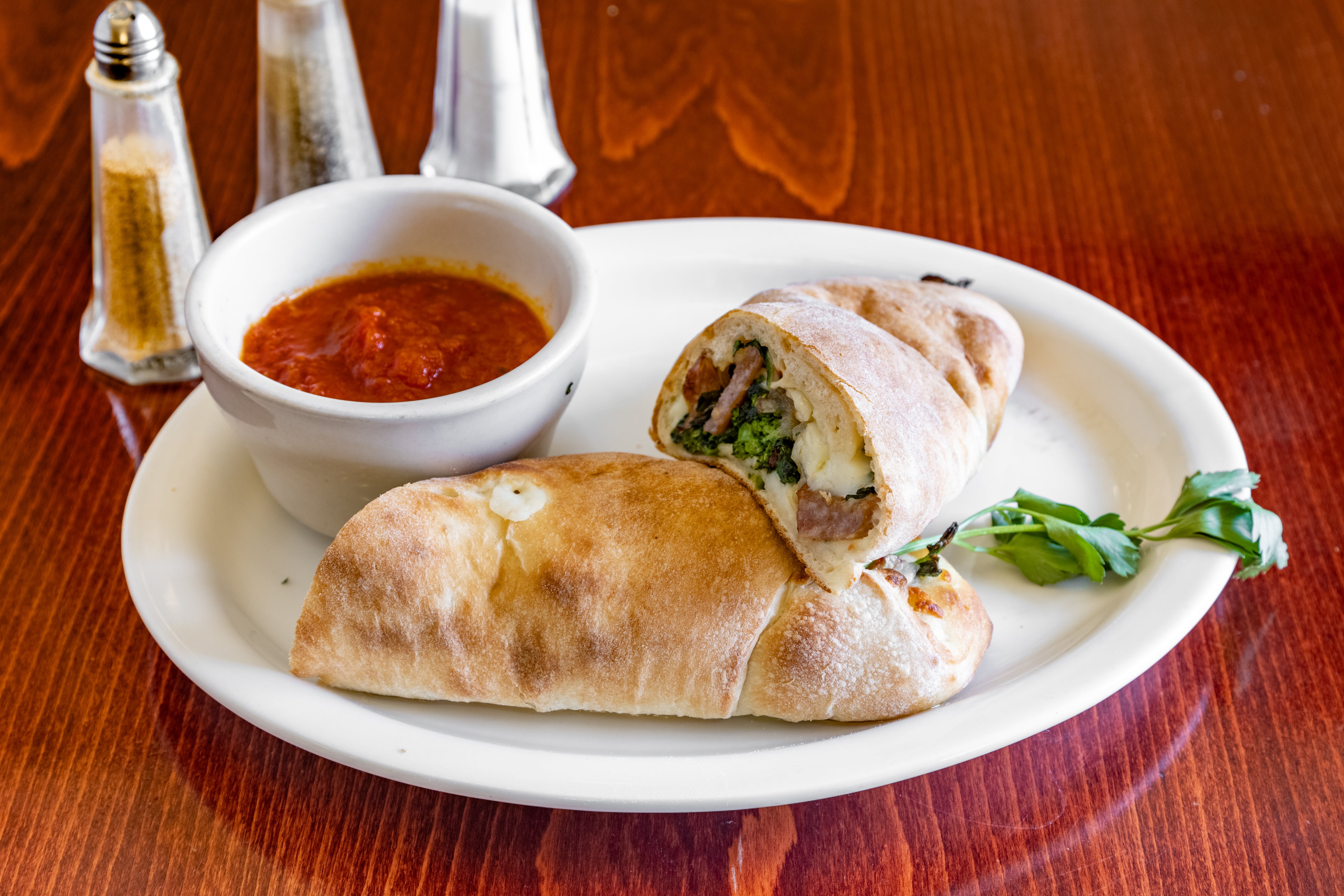 Order Traditional Stromboli - Small food online from Casa Mia store, Sparta Township on bringmethat.com