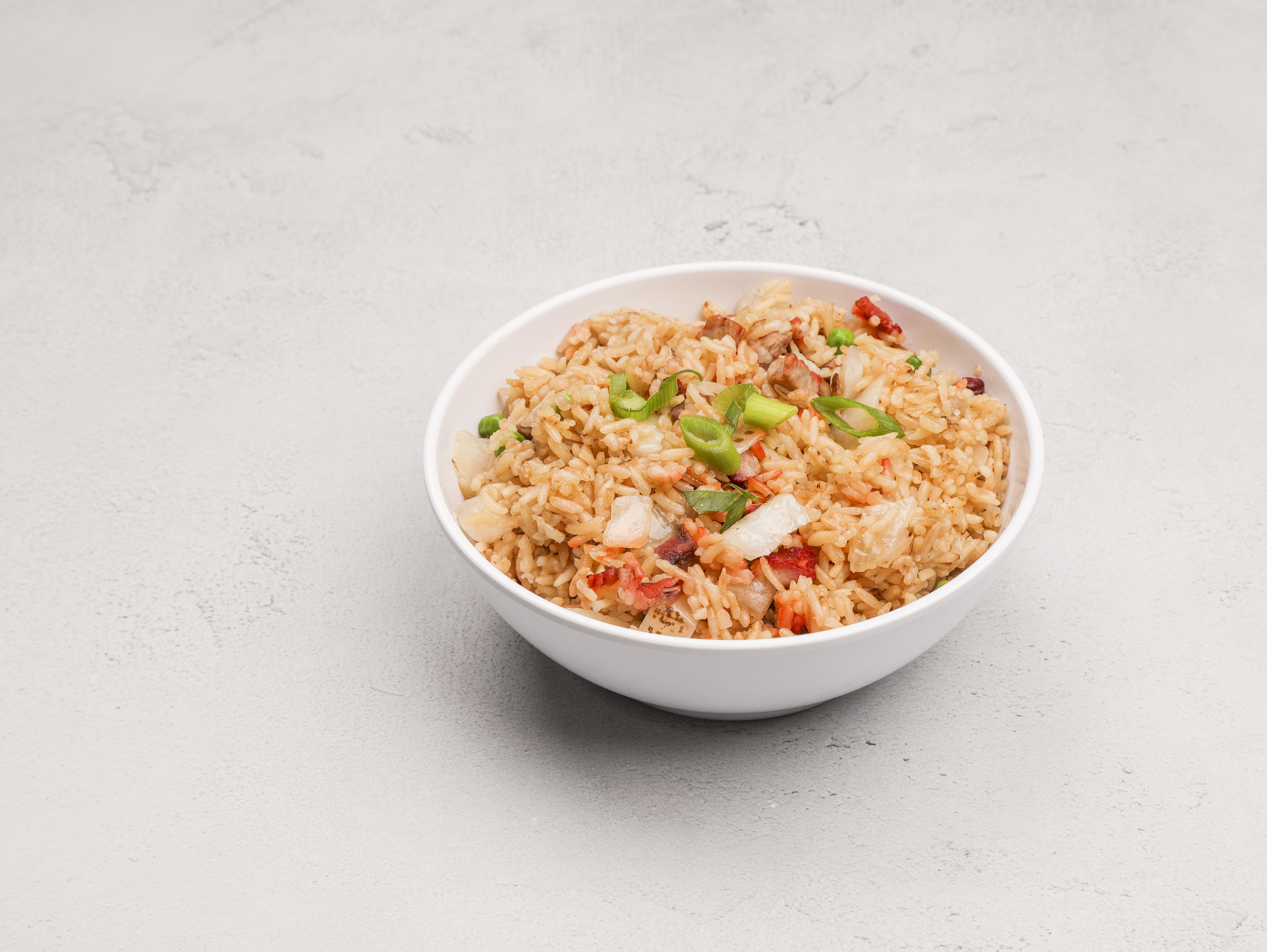 Order 32. Roast Pork Fried Rice food online from Pearl of East store, Philadelphia on bringmethat.com