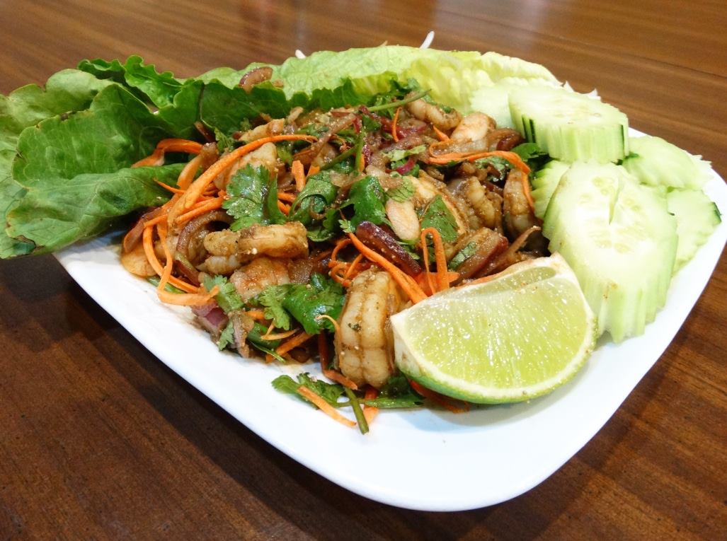 Order Shrimp Salad food online from Rice Palace store, Eau Claire on bringmethat.com
