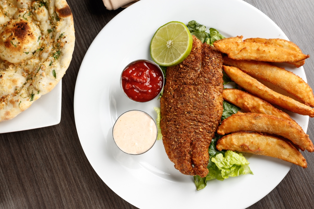 Order Southall Fish and Chips food online from Noon & Mirch store, Webster on bringmethat.com