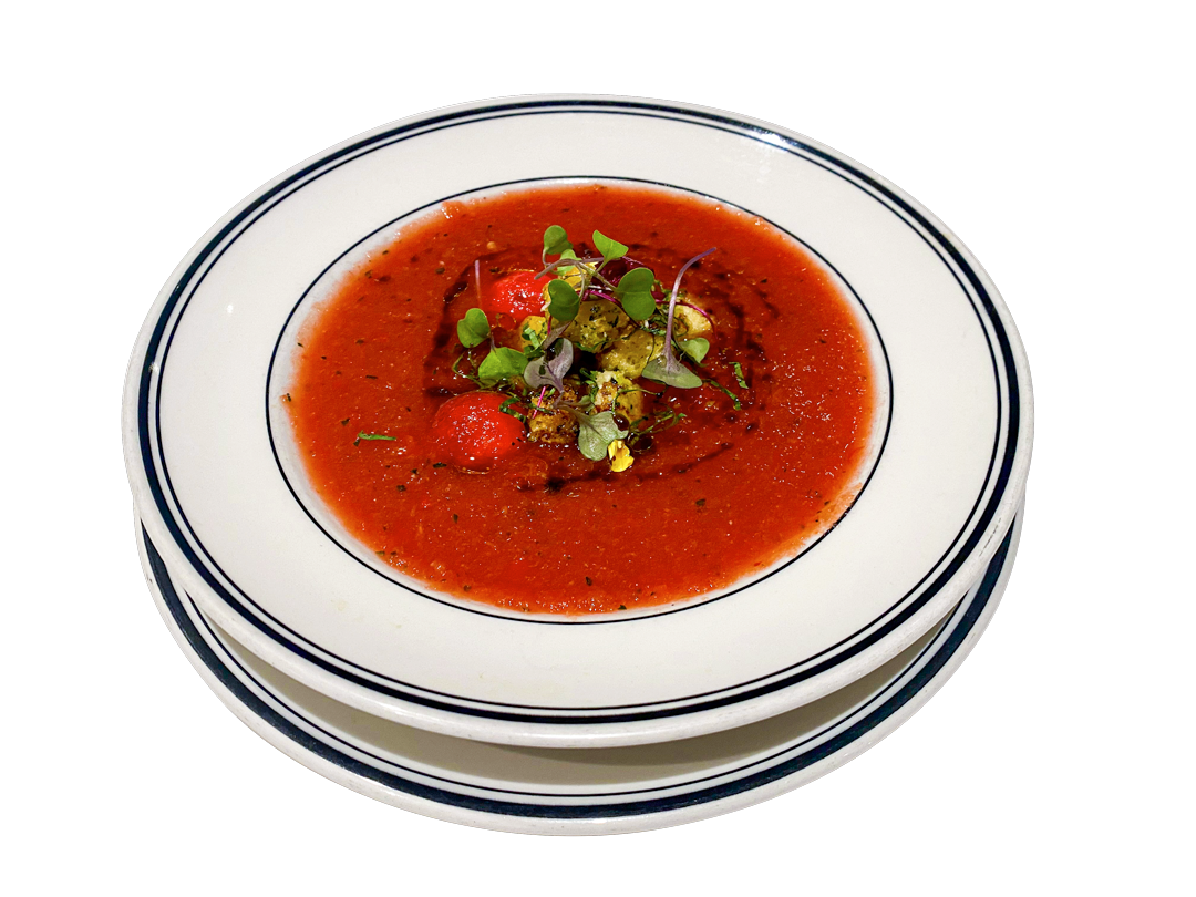 Order Watermelon Gazpacho food online from The Grill on the Alley store, San Jose on bringmethat.com