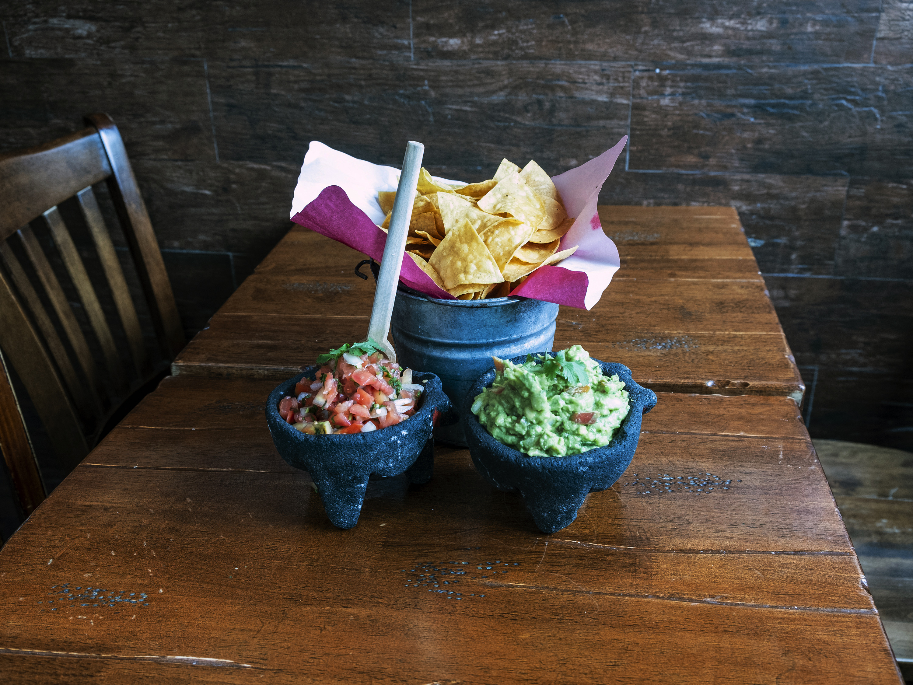 Order Guacamole, Pico de Gallo and Chips food online from Mexicosina store, Bronx on bringmethat.com