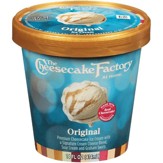 Order Cheesecake Factory Original Ice Cream 14oz food online from Casey's General Store store, Council Bluffs on bringmethat.com