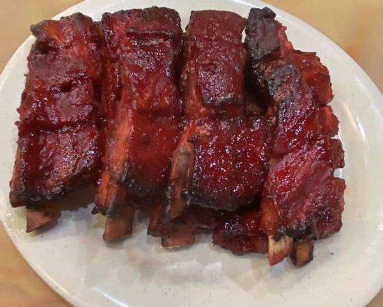 Order (D)BBQ Spare Ribs(4pcs) food online from Peking Chinese store, Galveston on bringmethat.com