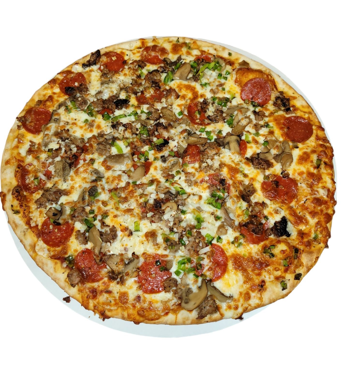 Order Deluxe Pizza food online from Community Lanes store, Minster on bringmethat.com