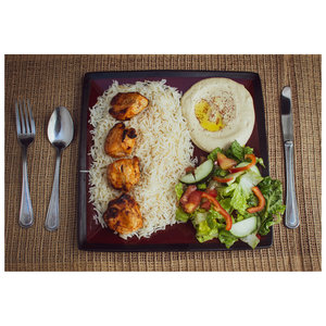 Order Chicken Kabab Plate food online from Ali Baba store, Chico on bringmethat.com