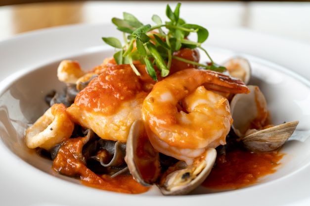 Order Seafood Pasta food online from Moonraker Mobile store, Pacifica on bringmethat.com