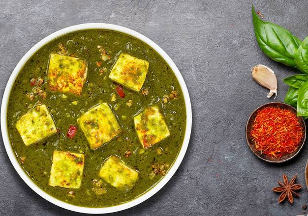 Order Lock In Palak Paneer  food online from Vegetarian Curry Tradition store, Madison on bringmethat.com