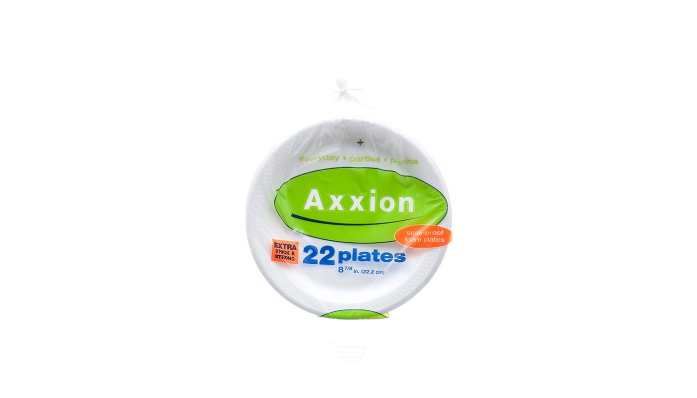 Order Axxion Foam Plates 22ct food online from Ross Liquor store, Sylmar on bringmethat.com