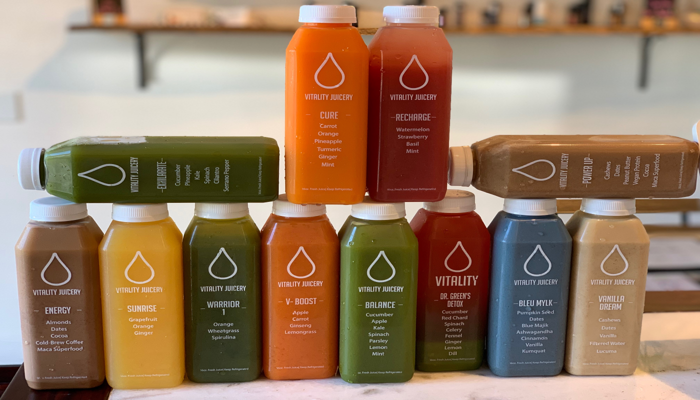 Order 5 DAY REBOOT food online from Vitality Juicery store, Dublin on bringmethat.com