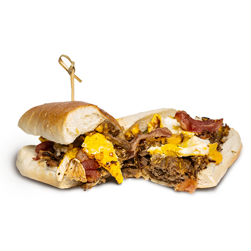 Order Steak and Egg Cheesesteak Sandwich food online from Angus Grill store, Winterville on bringmethat.com