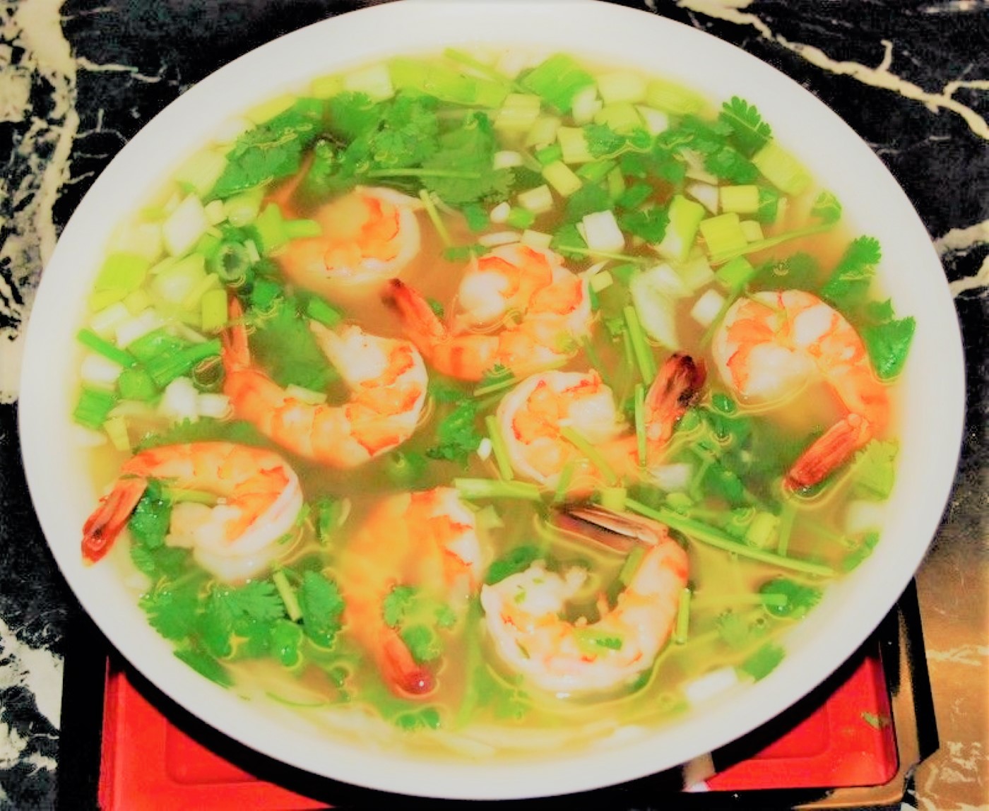 Order P24.  Shrimp Soup food online from Pho Saigon Express store, Escondido on bringmethat.com