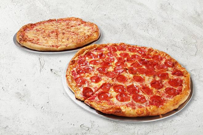 Order 2 17" XL 1 Topping Pizzas food online from Sbarro store, West Nyack on bringmethat.com