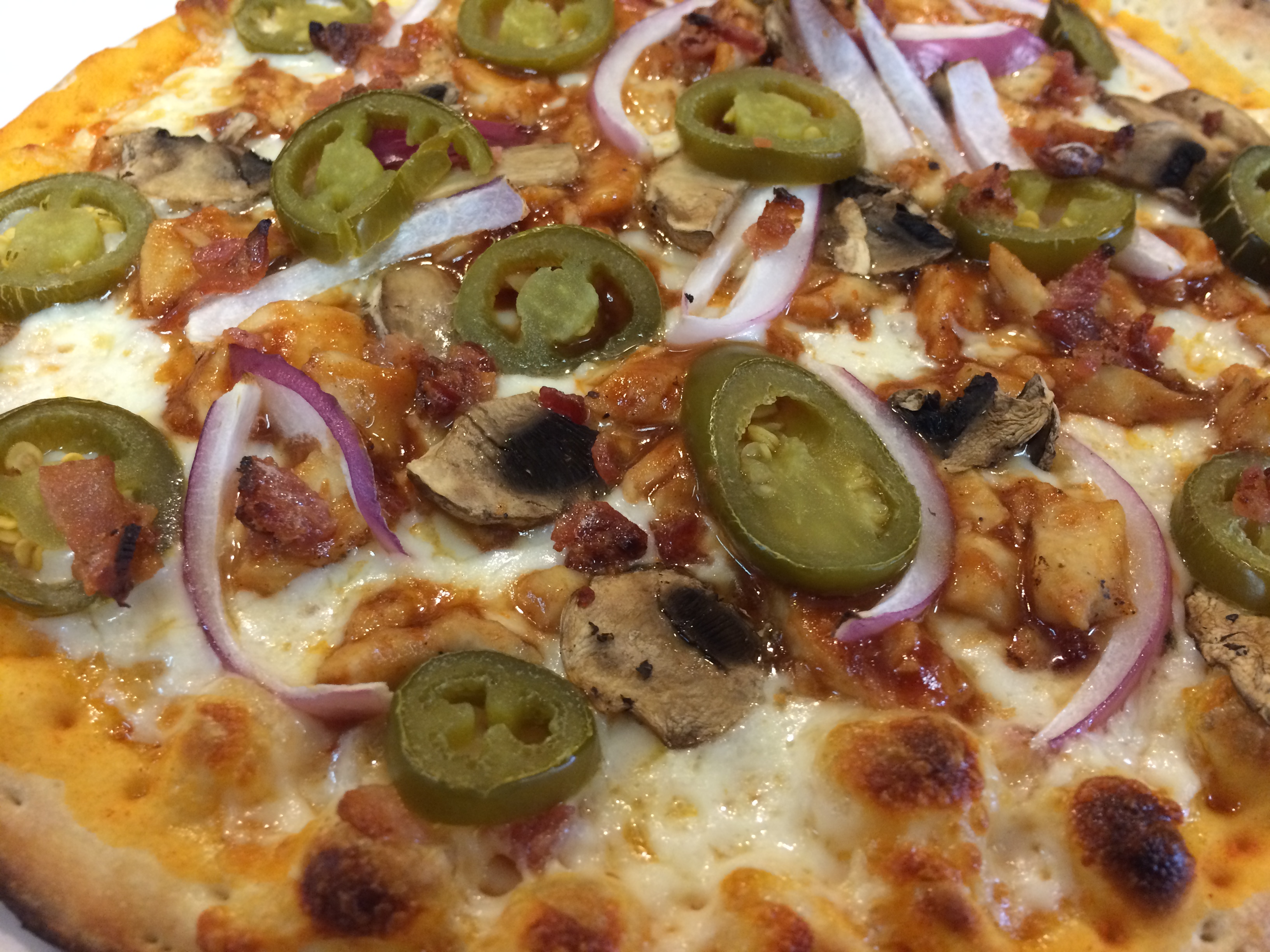 Order Spicy BBQ Chicken and Bacon food online from Ipizza store, Newark on bringmethat.com