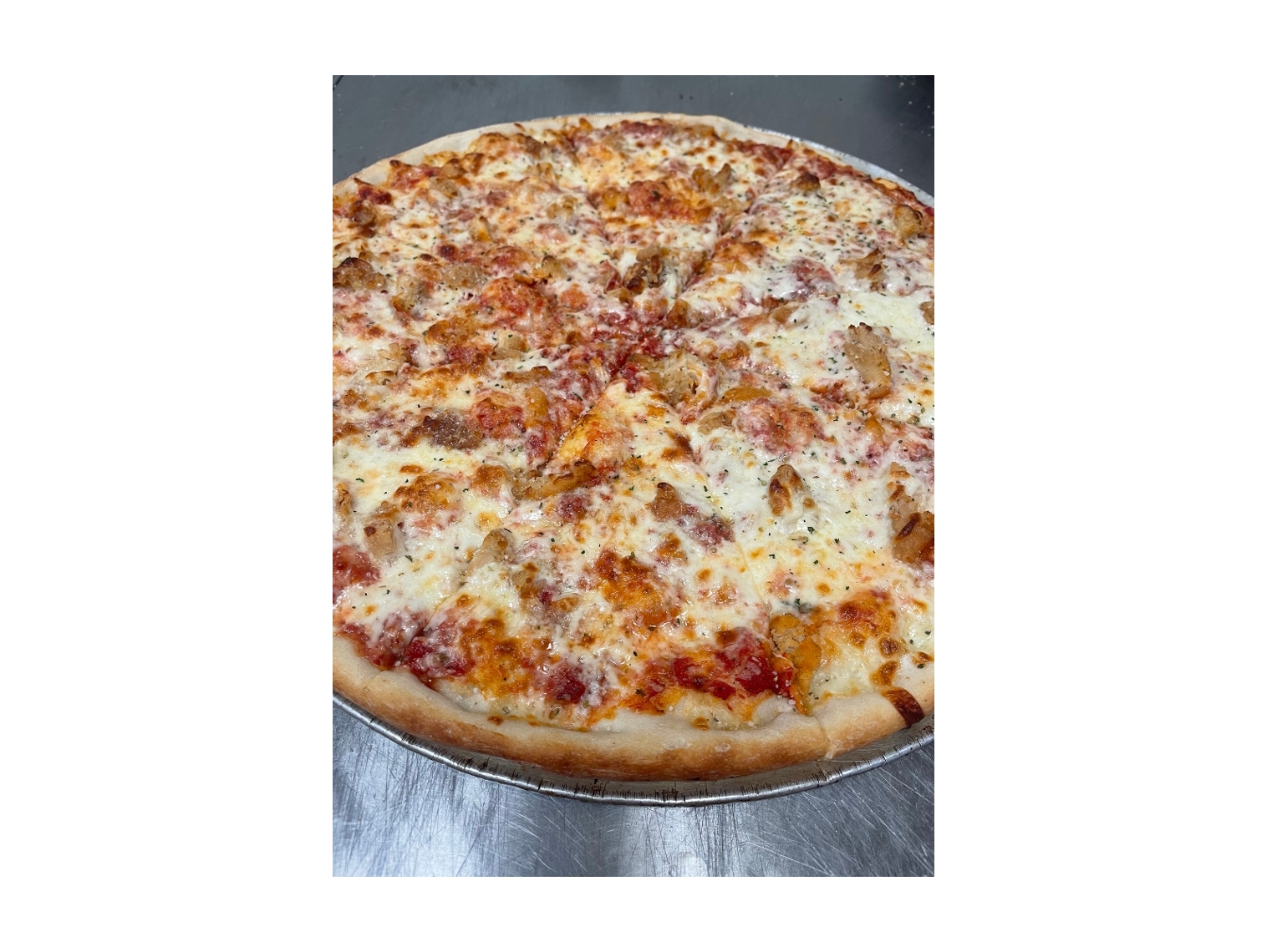 Order Chicken Parmigian Pizza food online from The Pizza Cutters store, Syracuse on bringmethat.com