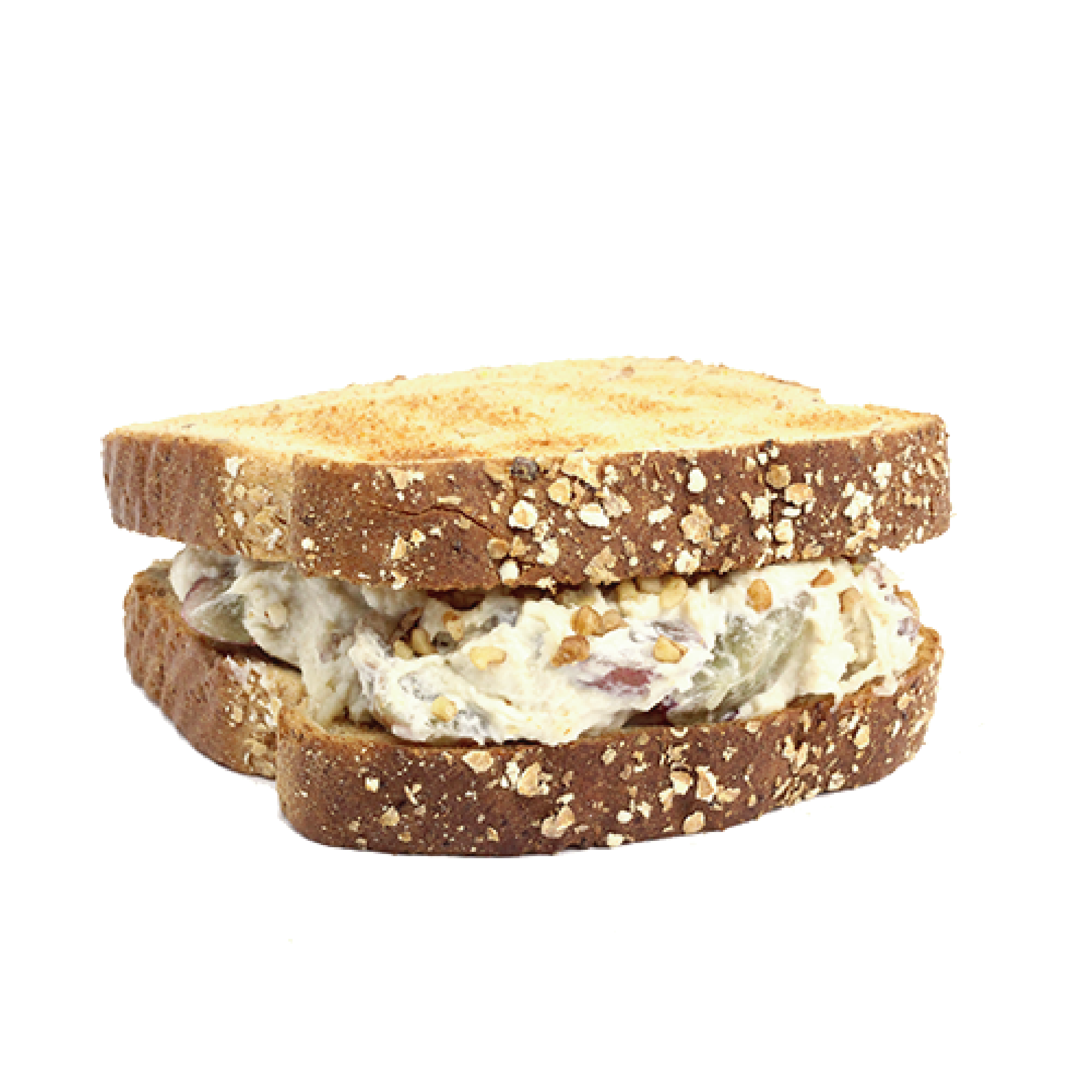 Order Chicken Salad Sandwich with Grape & Pecans food online from Mas Natural store, Brownsville on bringmethat.com