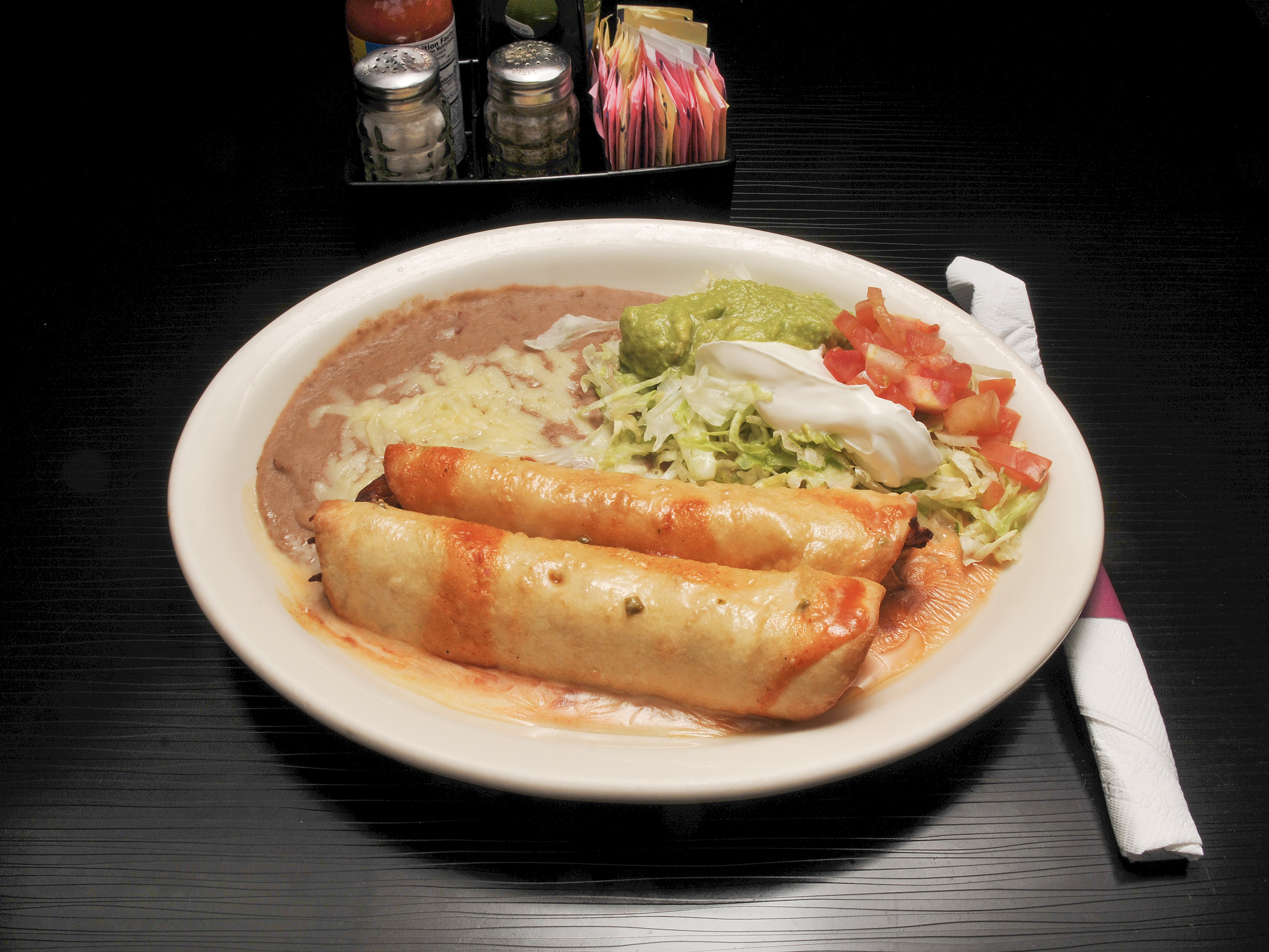 Order Soft Chimichanga food online from Fiesta Mexicana store, Benson on bringmethat.com