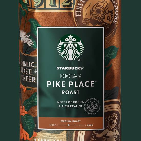 Order Iced Clover Brewed® Decaf Pike Place® Roast food online from Starbucks store, Englewood on bringmethat.com