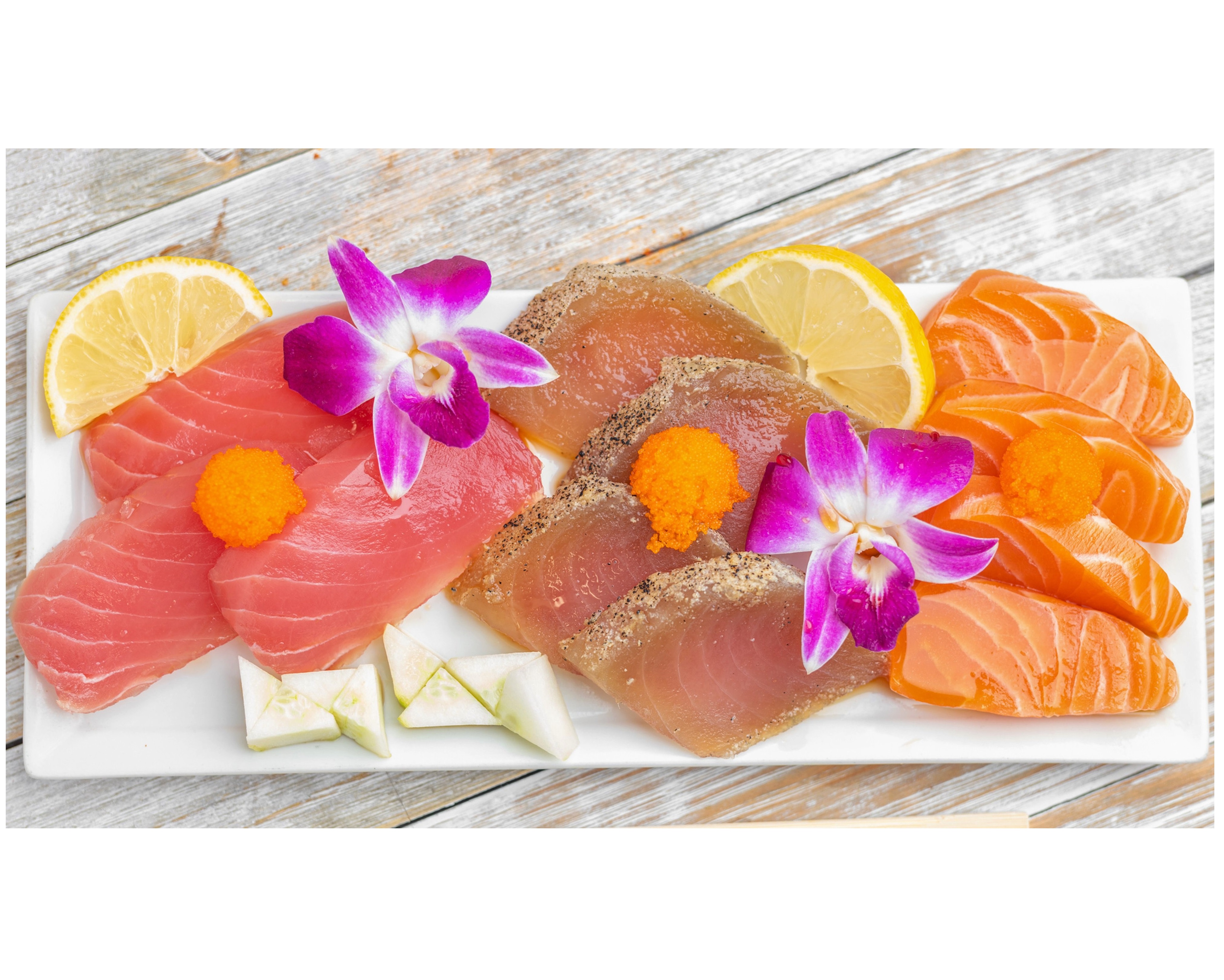 Order 10 Pcs Chef's Choice Sashimi food online from Gosan Poke&Roll store, Chandler on bringmethat.com