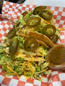 Order Crunchy Tacos Combo food online from Que Tal Pollo store, Independence on bringmethat.com