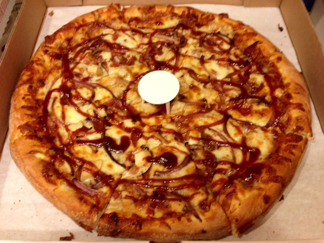 Order BBQ 10 Inch Cheese food online from Ocean Pizza store, San Diego on bringmethat.com