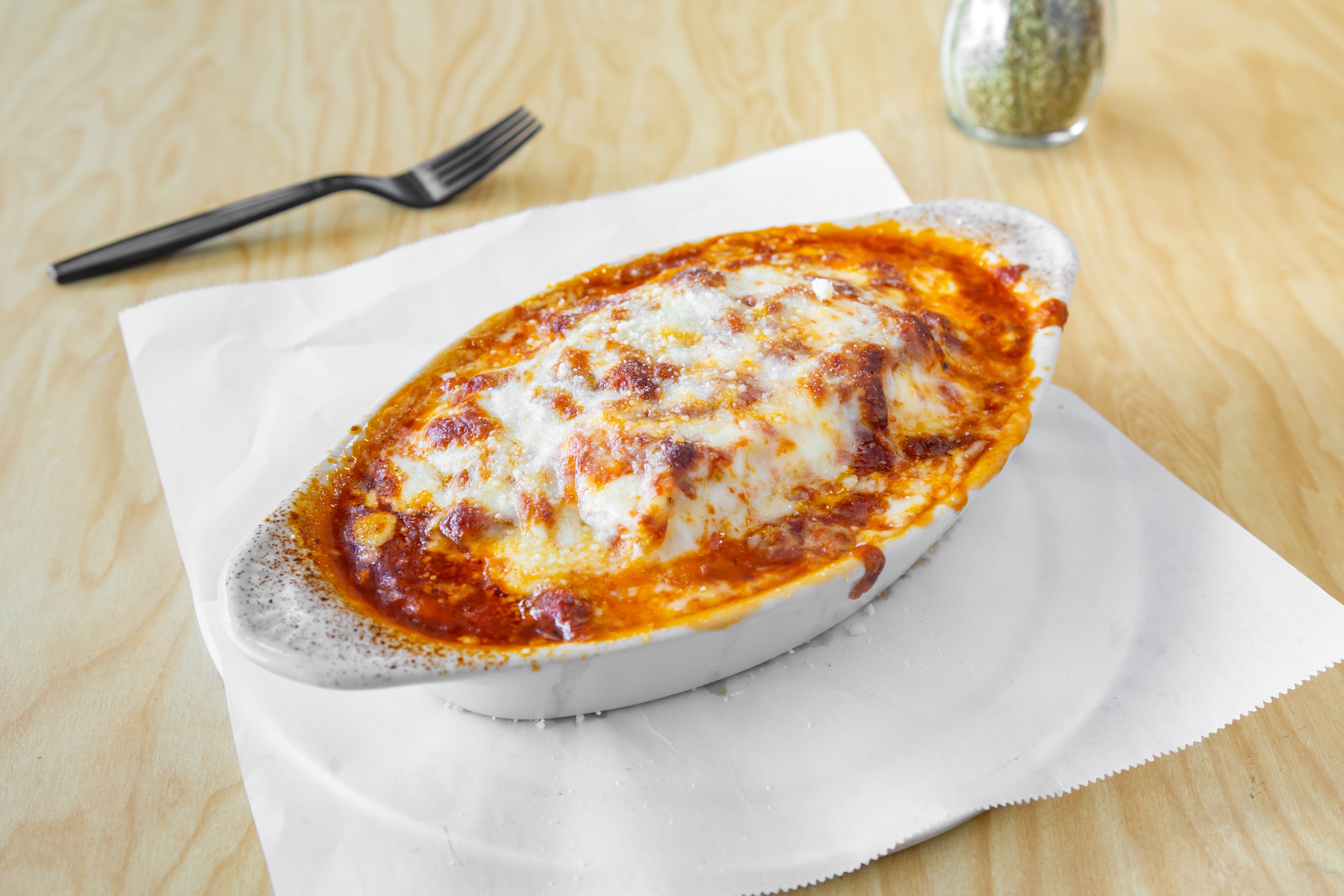 Order Lasagna Marinara - Pasta food online from Roger Pizzerolo store, San Diego on bringmethat.com