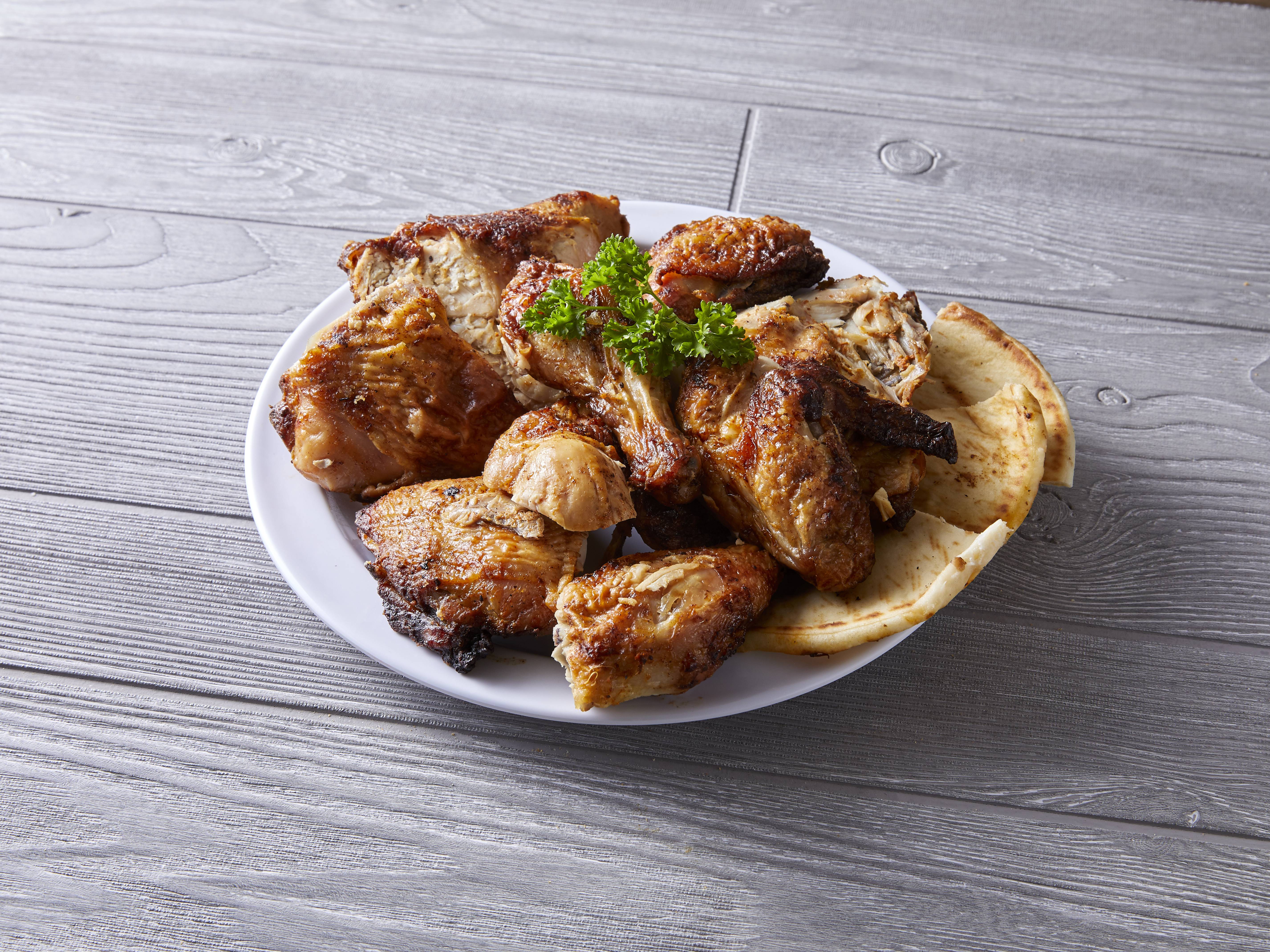 Order 5. Whole Chicken food online from Chicken Works & Salad Company store, Chicago on bringmethat.com