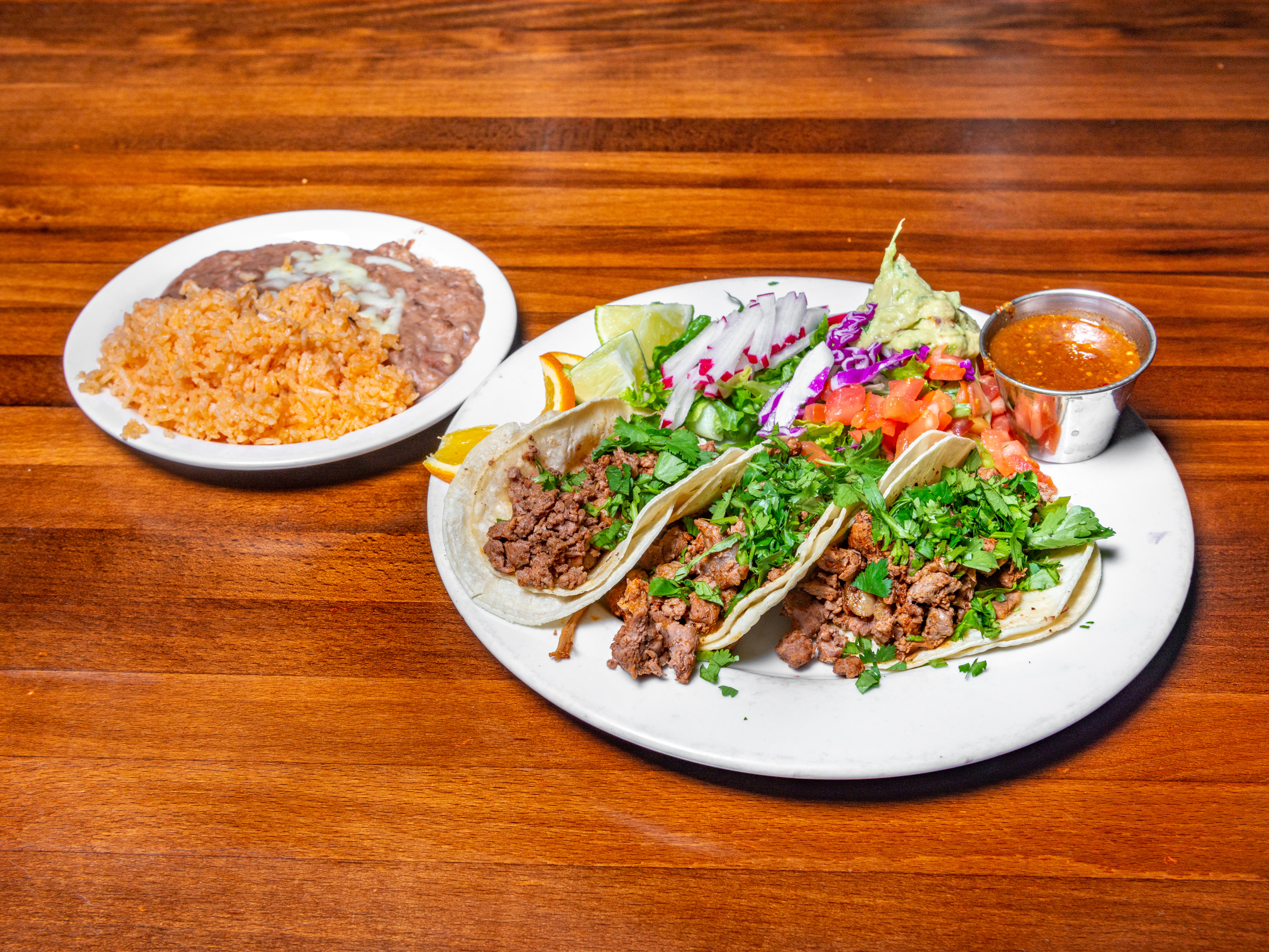 Order Street Tacos food online from Maria Mexican Restaurant store, Ogden on bringmethat.com
