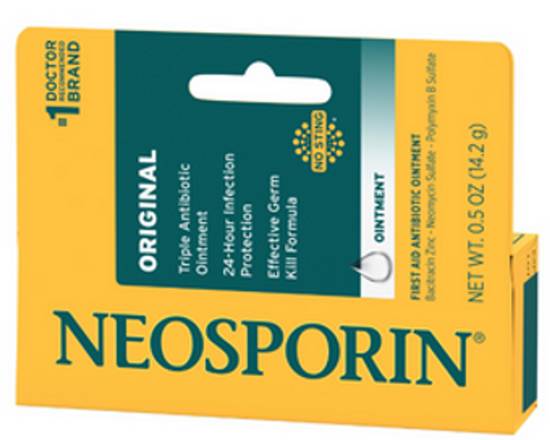 Order Neosporin Orig Oint 0.5oz food online from Raley'S store, South Lake Tahoe on bringmethat.com