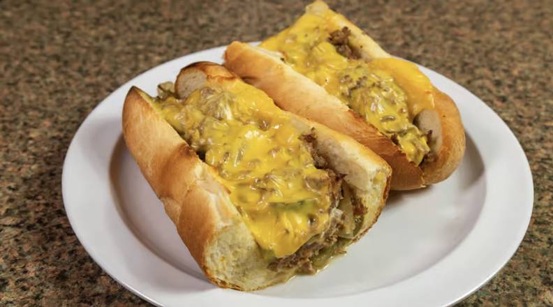 Order Philly Cheese Steak Sandwich food online from Celestinos Ny Pizza & Pasta store, Rocklin on bringmethat.com