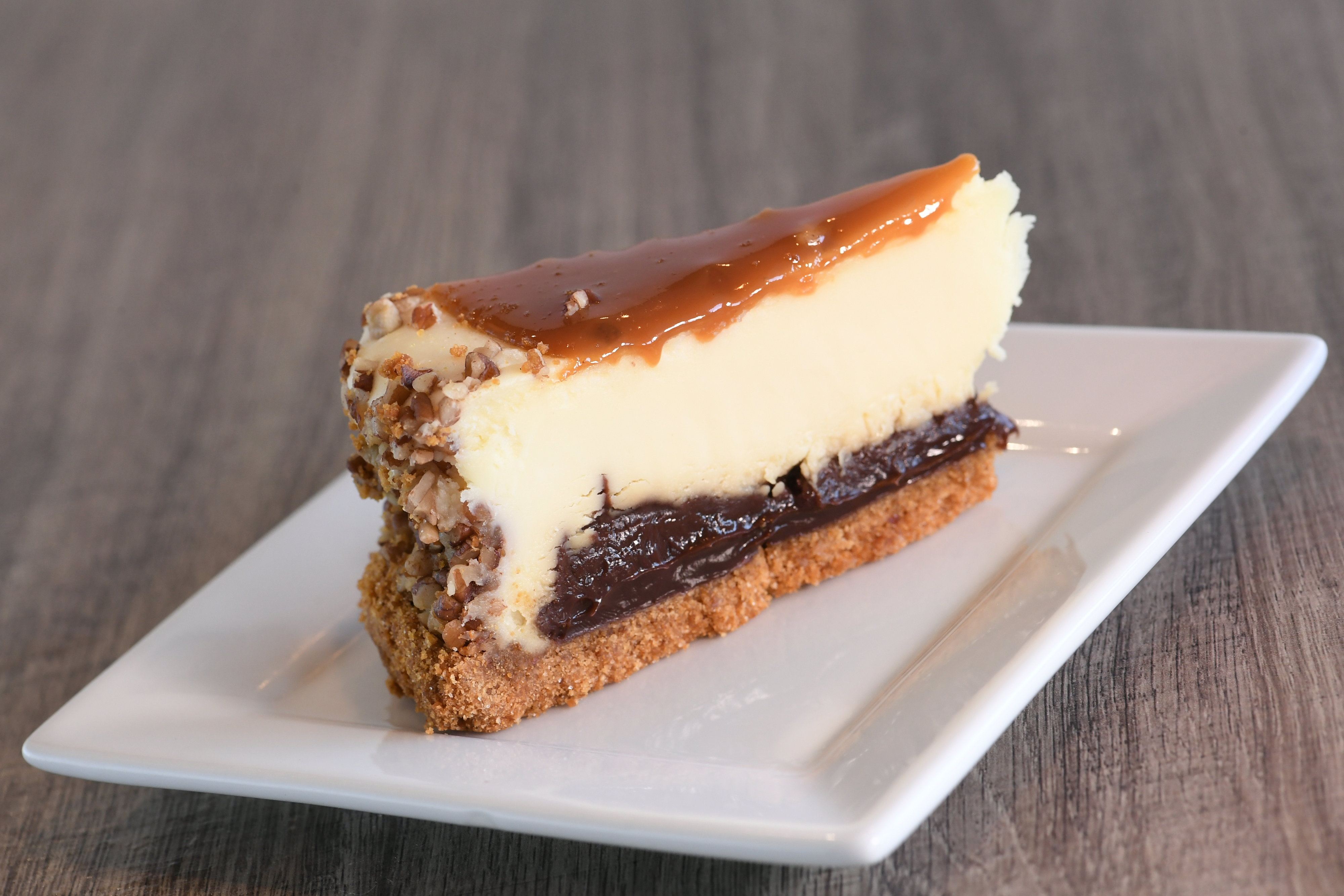 Order Turtle Cheesecake food online from Kababchi Grill store, San Antonio on bringmethat.com