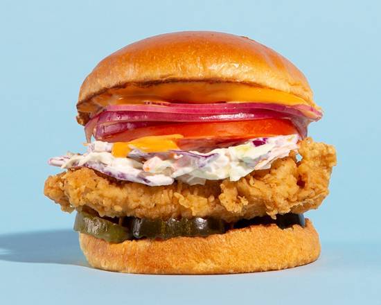 Order The Fried Chicken Sandwich food online from Fry Me A River store, Chicago on bringmethat.com