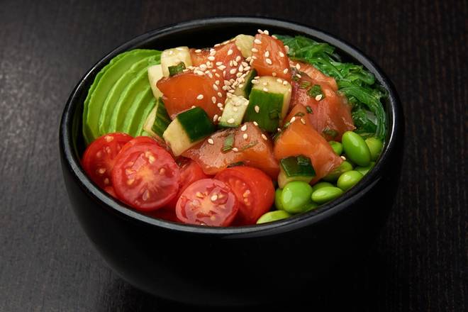Order SPICY SALMON BOWL*  food online from Ra Sushi store, Concord on bringmethat.com