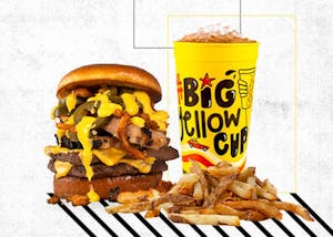 Order Online Exclusive- Bad*ss Combo food online from Big Deal Burger store, Hanford on bringmethat.com