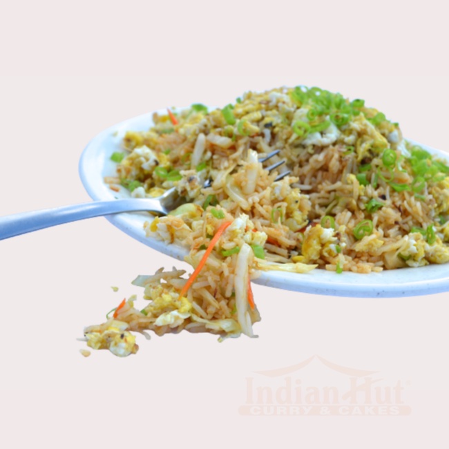 Order C11 Egg Fried Rice food online from Indian Hut store, Trooper on bringmethat.com