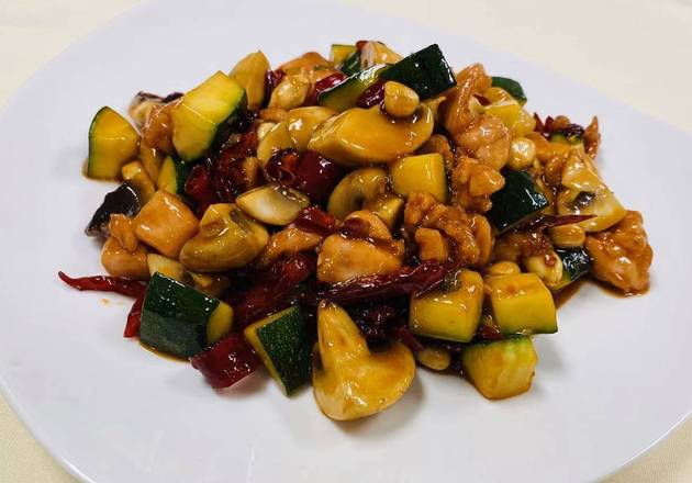 Order Kung Pao Chicken  food online from Wei Authentic Chinese Cuisine store, Gwinnett County on bringmethat.com