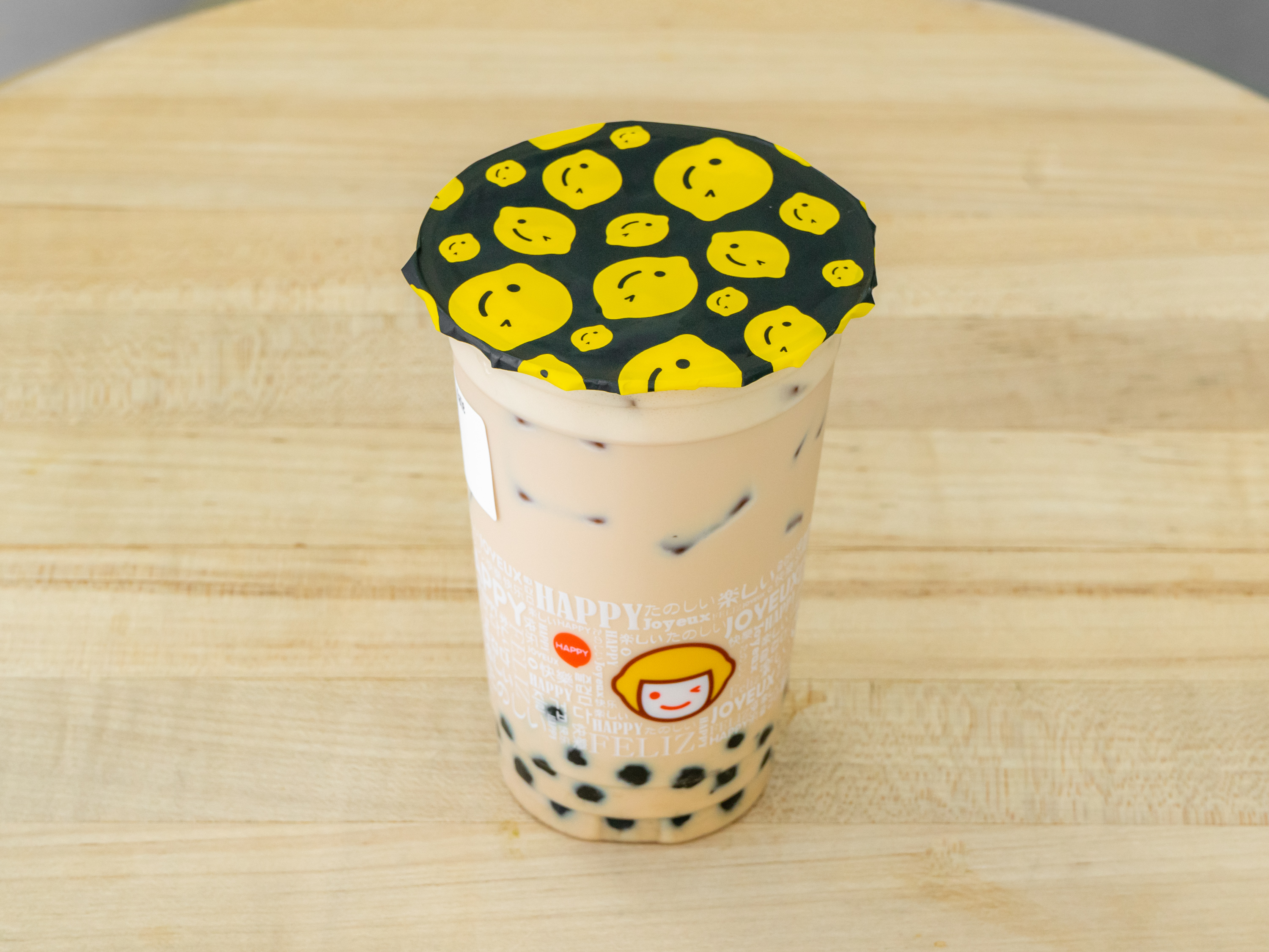 Order D1. Boba Milk Tea food online from Happy Lemon store, San Francisco on bringmethat.com