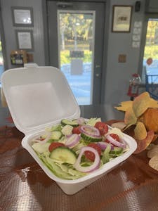 Order Side Winder Salad food online from Grumpyz Pizza & Deli store, Phillipi on bringmethat.com