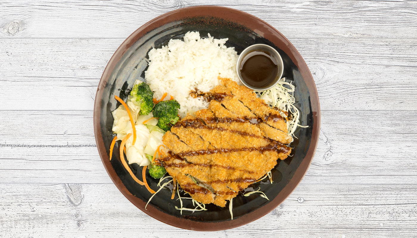 Order Chicken Katsu Plate food online from Teriyaki Kitchen store, Sugar Land on bringmethat.com