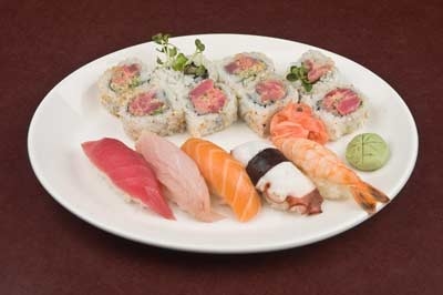 Order SUSHI SAMPLER food online from Sushi Zushi store, Dallas on bringmethat.com