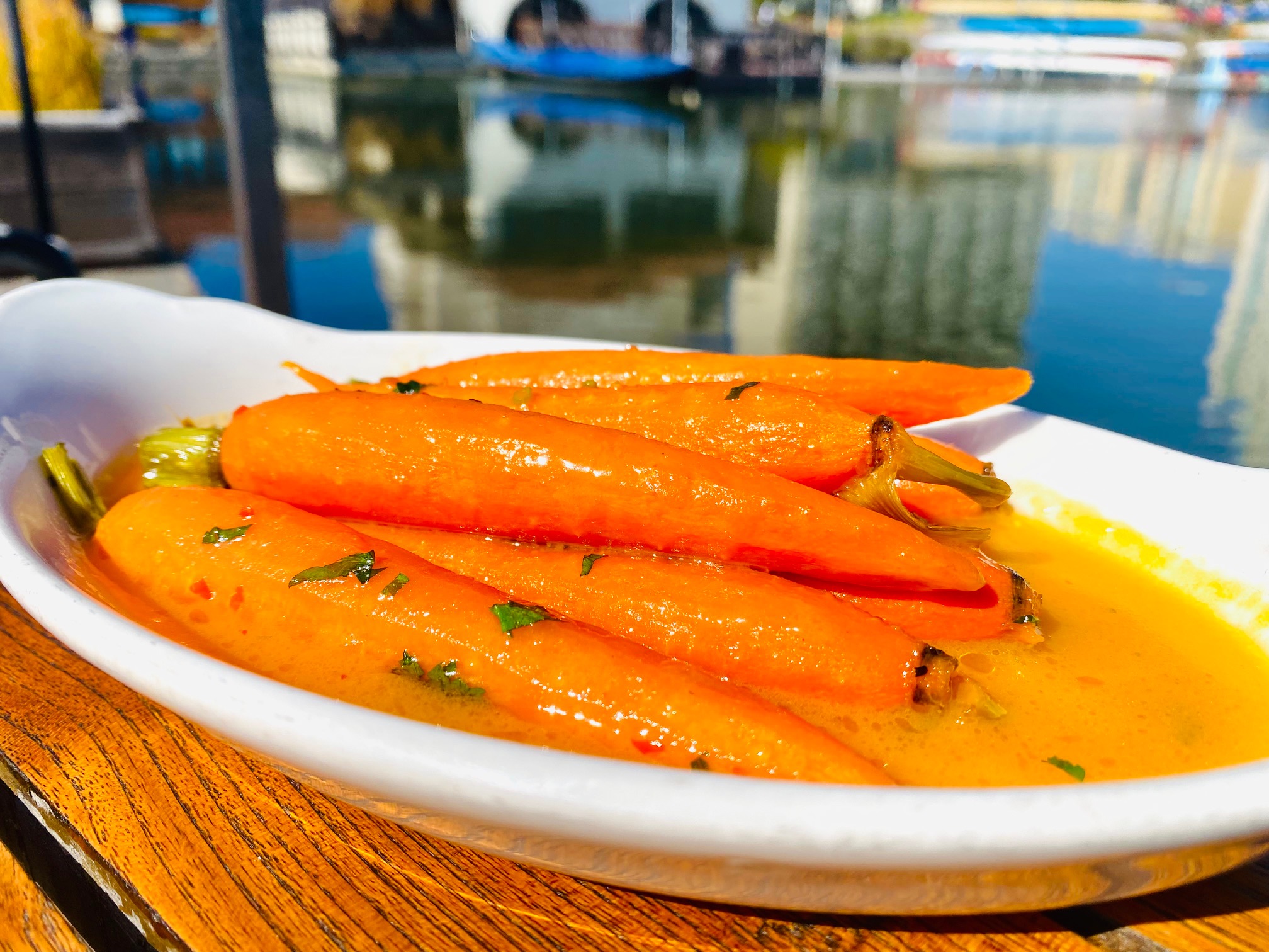 Order Glazed Carrots food online from Lake Chalet Seafood Bar & Grill store, Oakland on bringmethat.com