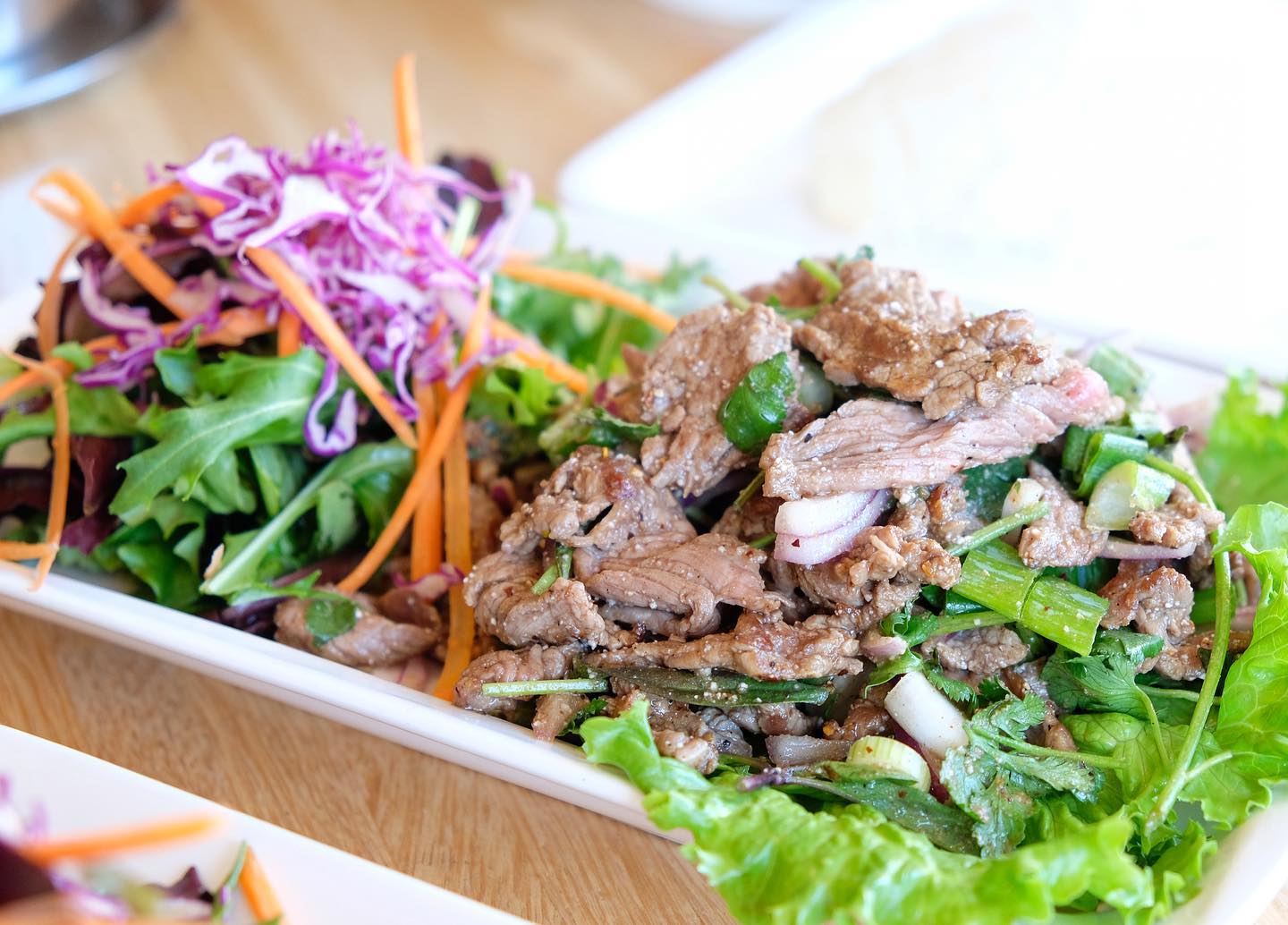 Order Num Tok Beef food online from Chaiya thai restaurant store, San Francisco on bringmethat.com