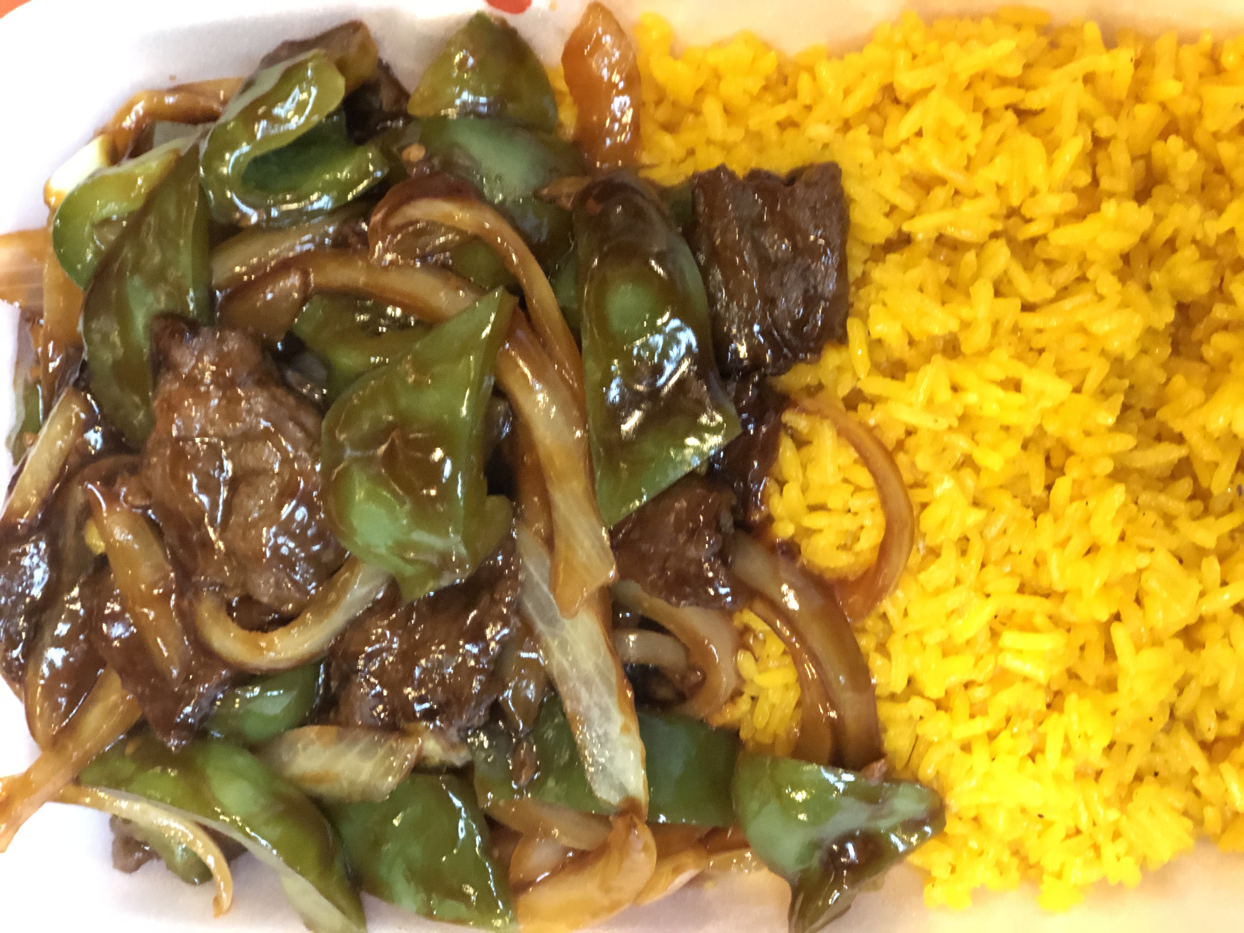 Order Pepper Steak with Onion d food online from Chinatown Diner Of 88 store, Newark on bringmethat.com