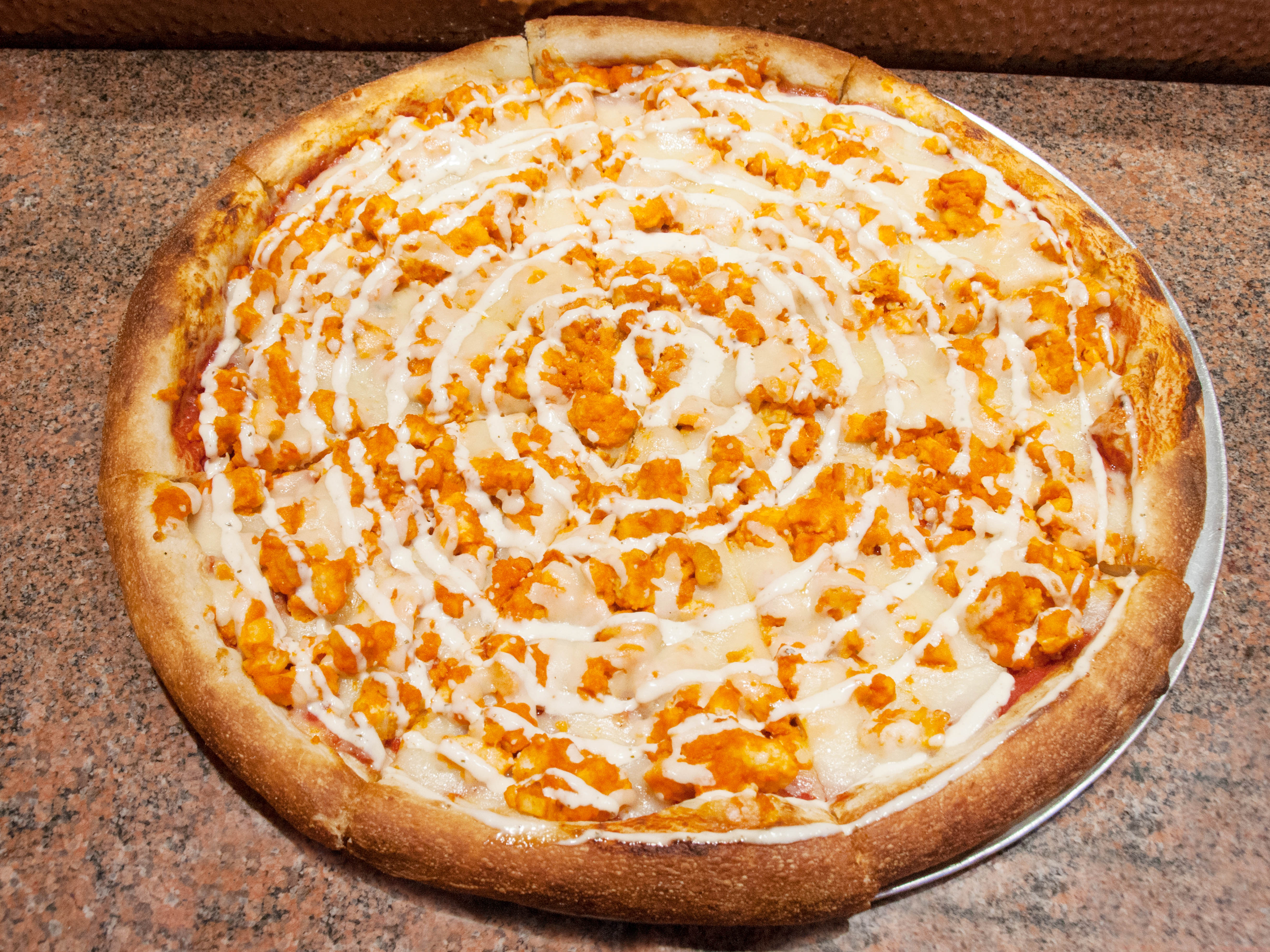 Order Buffalo Chicken Pie food online from Bravo pizza store, New York on bringmethat.com