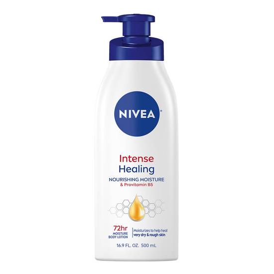 Order NIVEA Intense Healing Body Lotion Pump, 16.9 OZ food online from CVS store, INGLEWOOD on bringmethat.com