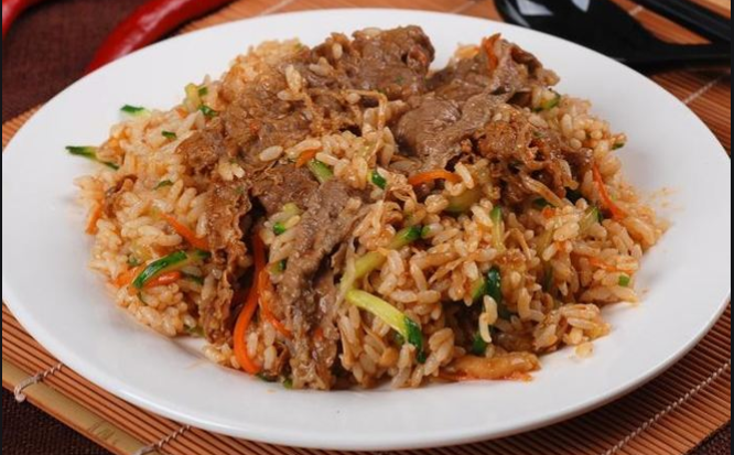 Order Beef Fried Rice food online from Xufeng Restaurant store, Philadelphia on bringmethat.com