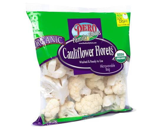 Order Pero Family Farms · Organic Cauliflower Florets (8 oz) food online from Safeway store, Phoenix on bringmethat.com
