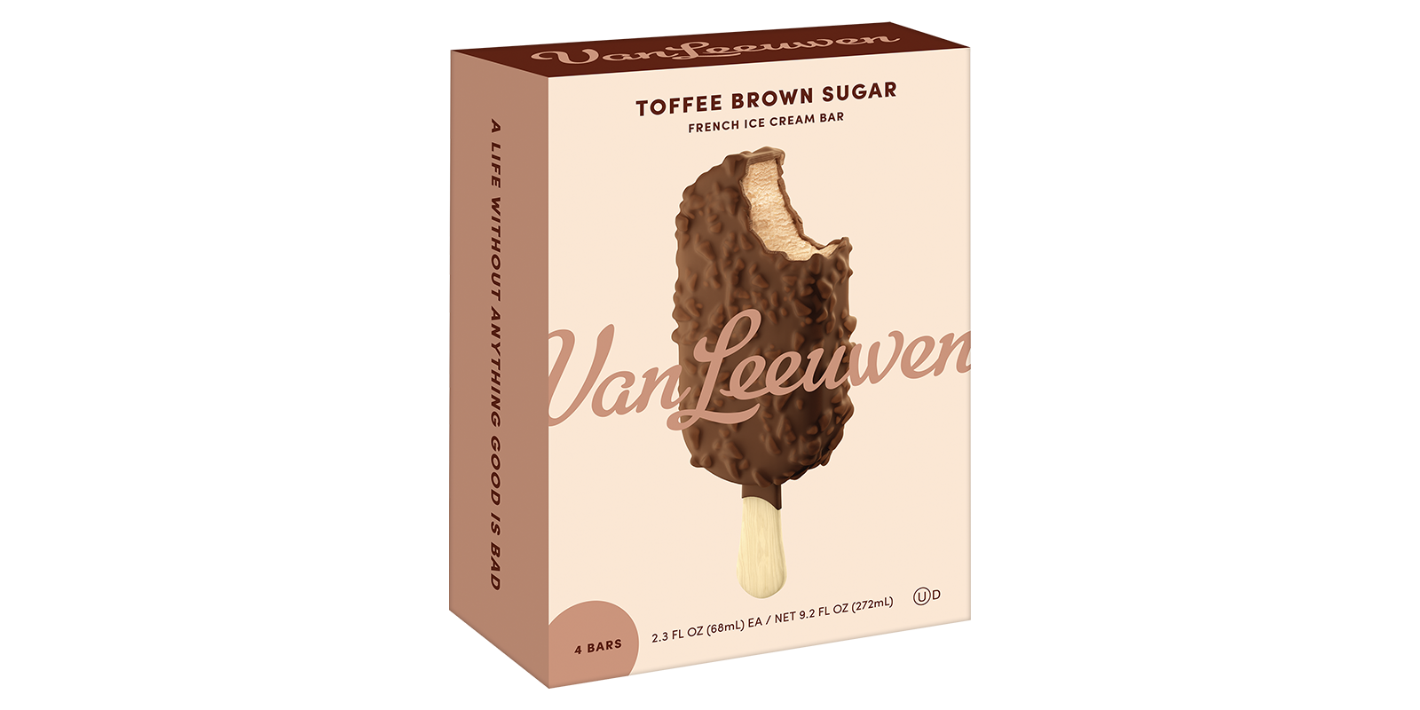 Order Toffee Brown Sugar Bars food online from Van Leeuwen Ice Cream store, Houston on bringmethat.com