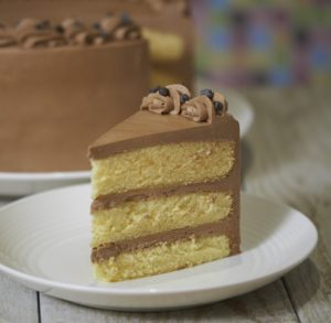 Order All American Yellow Cake food online from Cornerstone Cookie Gifts store, Marietta on bringmethat.com